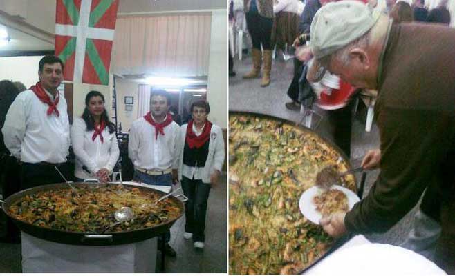 Izatez Harro euskal etxeak antolatutako paella 2011 01