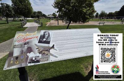 La Asociación Sancho de Beurko ha realizado una inédita y extraordinaria labor de rescate de la historia y contribución de soldados vascos en el Ejército de EEUU en la SGM, que se desea concluya en la construcción de un memorial en su recuerdo