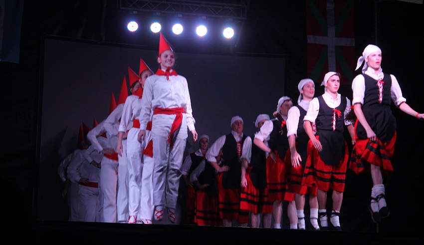 The Basque club groups were the main attraction of this festival.  They spend months preparing and practicing their program for Semana Vasca.  But the work and the effort is repaid once they take the stage. 