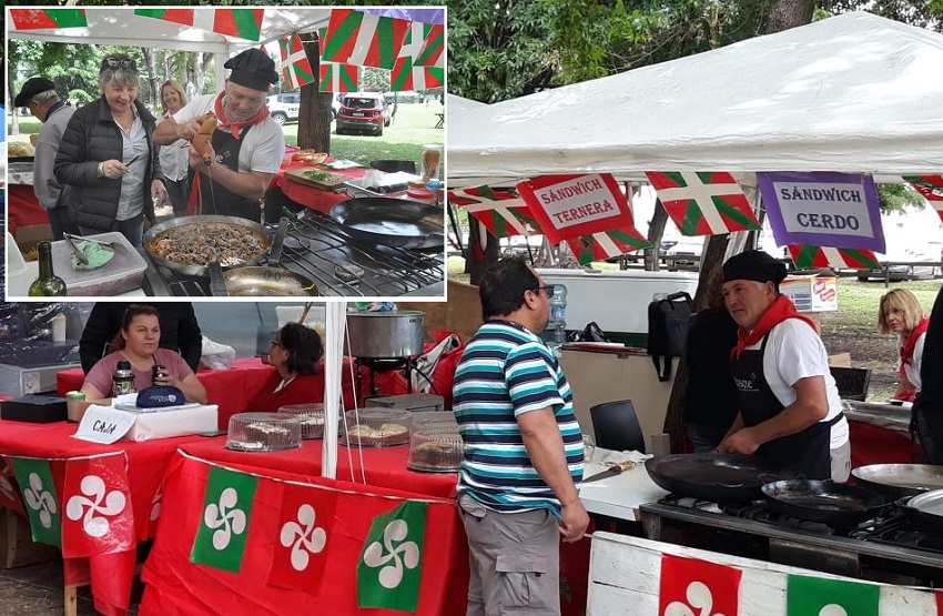 The Gure Etxe Maitea Basque Club at Olavarria’s 152nd anniversary