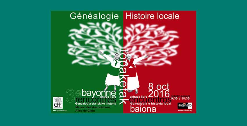 Poster for the Third Genealogy and Local History meetings