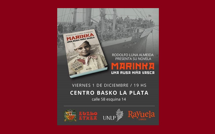 Presentación de la novela ‘Marinka, una rusa niña vasca’