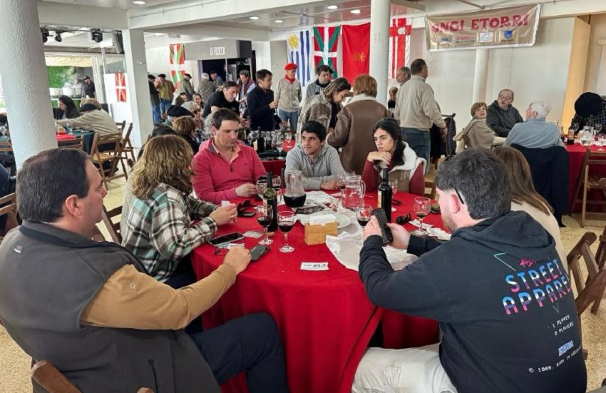 Unas 130 personas se reunieron en el almuerzo vasco de Florida