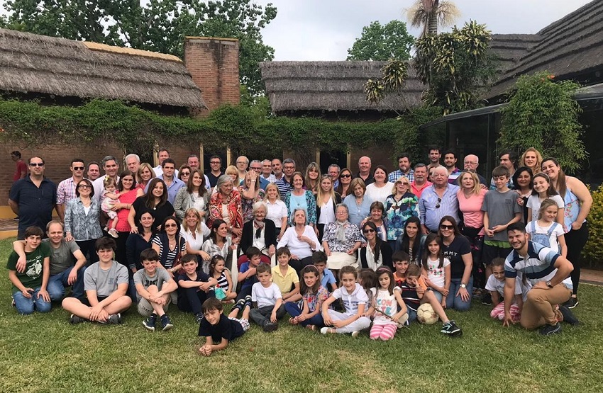 En el 2º Encuentro de la familia Eguiazu se reunieron 70 personas