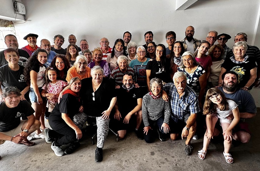 Montevideo: Socios y amigos de Haize Hegoa festejaron el 36 cumpleaños de la entidad vasco-uruguaya