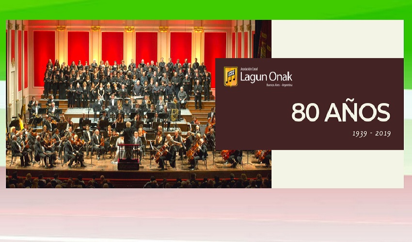 80th anniversary of the Lagun Onak Choral Association