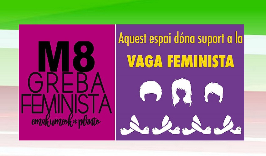 Valentziako Euskaltzaleok Greba Feministaren alde