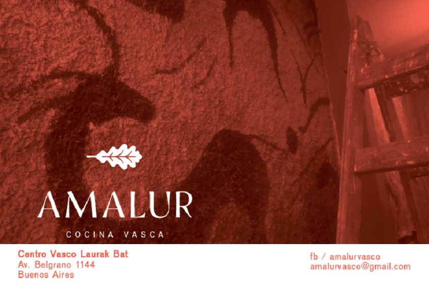 'Amalur' jatetxearen promozioko irudia