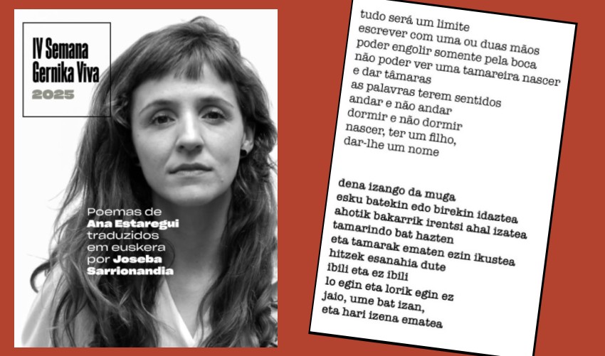 Traducidas por Joseba Sarrionandia, las poesías de Ana Estaregui se publicarán en Euskal Herria