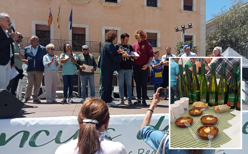 Artea Euskal Etxea saridunen artean Palmako 'Feria del Tapeo y de las Casas Regionales'en, Pintxo Lehiaketan. Txakolina lagun izan zuen