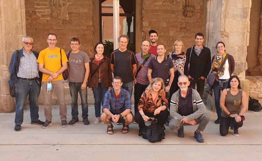Profesores/as de euskera de Euskal Etxeak europeas se reunirán en octubre en Palma. En la imagen una reunión anterior, en Valencia