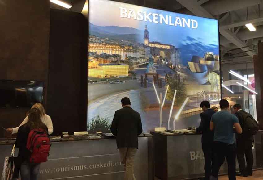 Euskadiren stand-a Berlingo ITB Azokan (arg. Irekia)