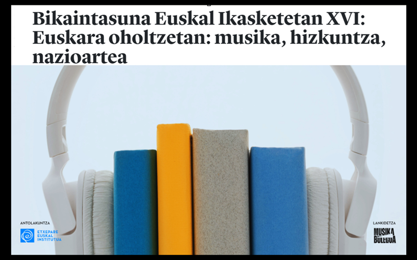 El curso ‘Bikaintasuna Euskal Ikasketetan’-‘Excelencia en Estudios Vascos’ 2026 será el 8 de julio en el donostiarra Palacio Miramar