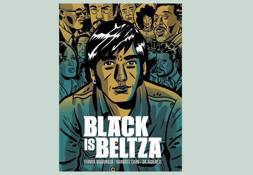 ‘BLACK is BELTZA’ liburuaren azala