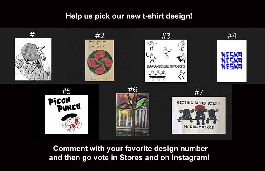 Boise Basque Museum T-Shirt Design Contest 01