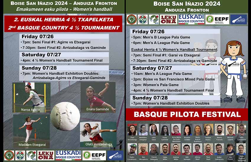 Boise San Inazio 2024 handball