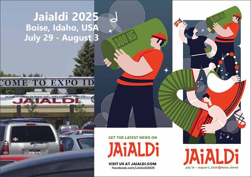 Jaialdi 2025, del 29 de julio al 3 de agosto en Boise. Será el octavo de la saga y se espera que sea el más multitudinario