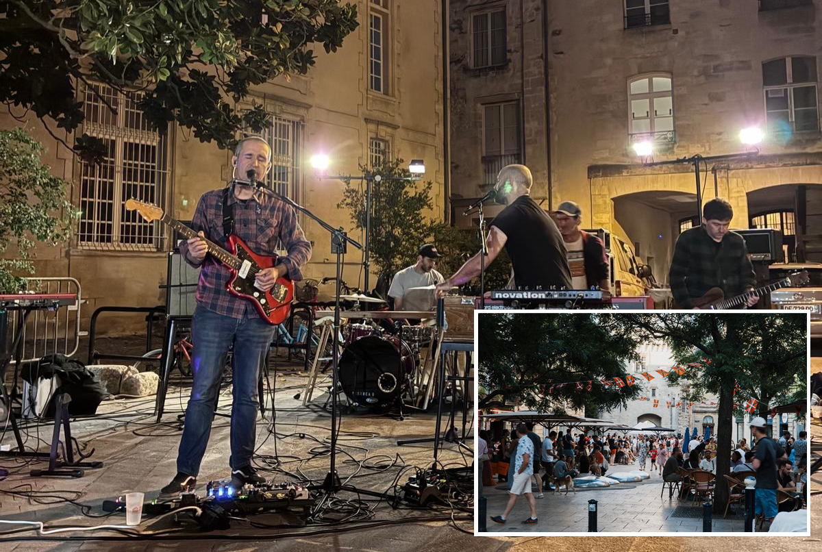 Las bandas labortanas ‘Murgi’ e ‘Ixabe’ inauguraron el ciclo 2026 de los Conciertos de Verano de Euskal Etxea de Burdeos
