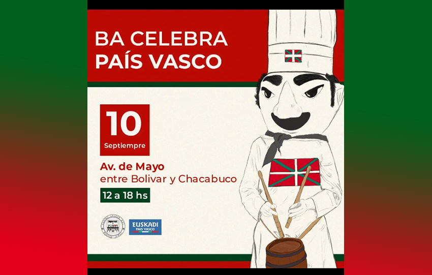 El 'Buenos Aires Celebra al País Vasco' es una de las más exitosas de esta fiesta que promueve la Ciudad de Buenos Aires
