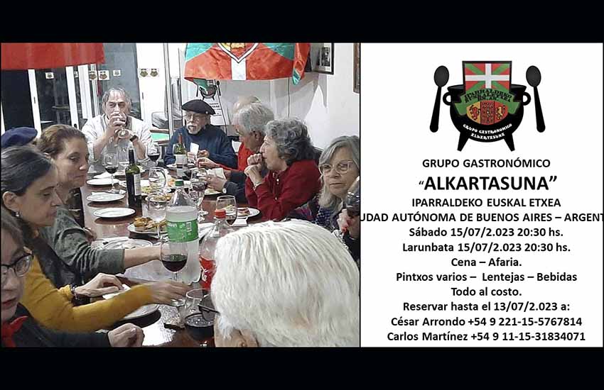 Buenos Aires 2023 Grupo Gastronómico Alkartasuna 01