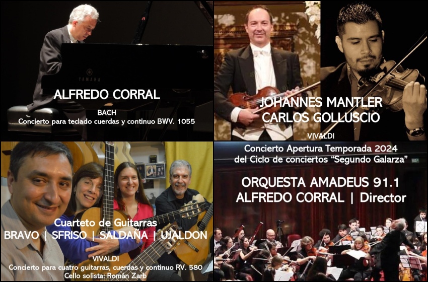Hoy comienza una nueva edición del Ciclo de Conciertos “Segundo Galarza”, que ofrecerá conciertos gratuitos hasta el mes de diciembre