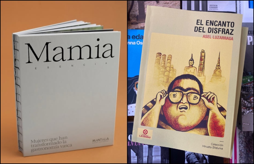 Euskal nobedadeak Buenos Aireseko 49. Nazioarteko Liburu Azokan: "Mamia: mujeres que han transformado la gastronomía vasca" (Mamia, euskal gastronomia eraldatu duten emakumeak) eta "Mozorroaren xarma" liburuaren itzulpena gaztelaniaz