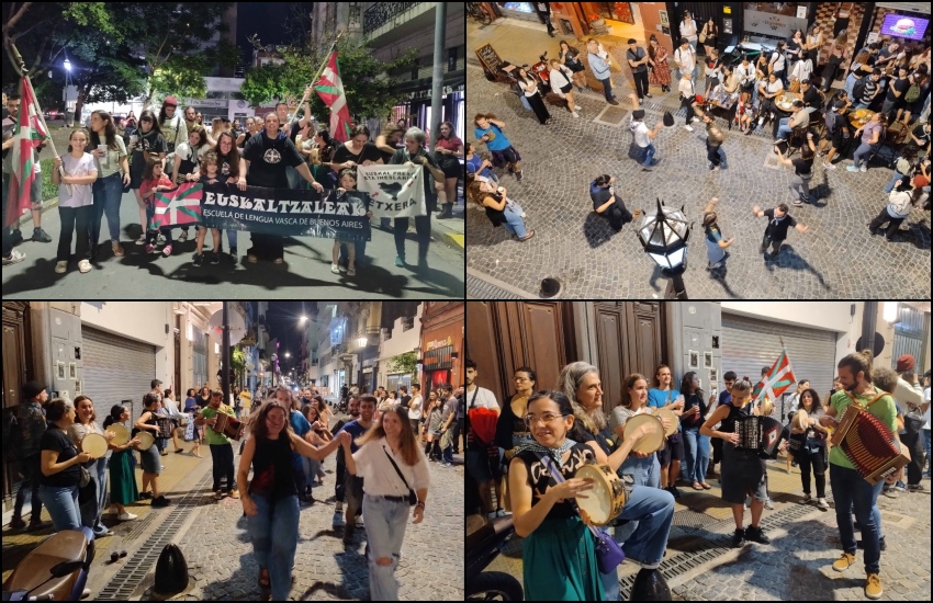 Además de una gran fiesta, el Trikipoteo es un recordatorio a los y las vecinas, y circunstanciales transeúntes, que las puertas de la euskal etxea están abiertas para quienes quieran asomarse a conocer la lengua y la cultura de Euskal Herria