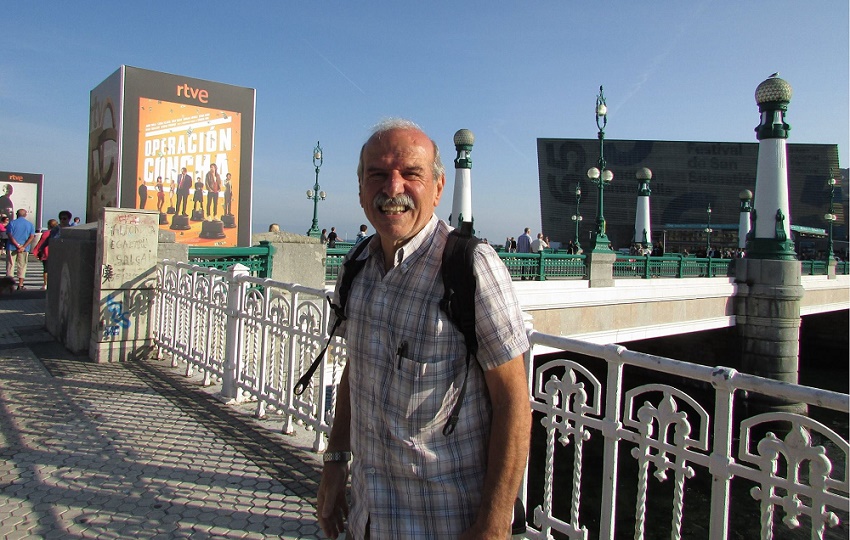 Carlos Gabilondo at the Donostia Film Festival in 2017