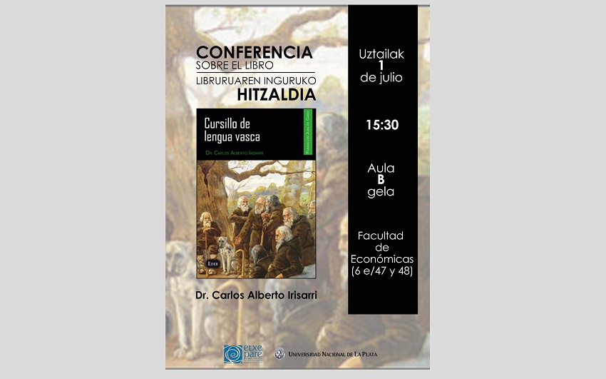 Carlos Irisarraren hitzaldia