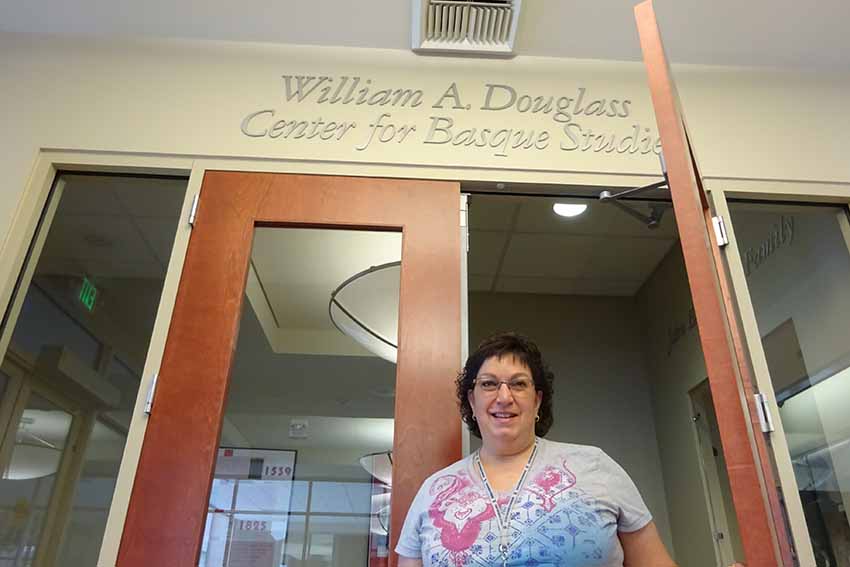 The William A. Douglass Center for Basque Studies in Reno, NV.  Welcoming you, Kate Camino (photoEuskalKultura.com) 