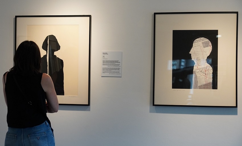 “Diario de a bordo. Cartografía interior”, Cecilia Zabaleta, estará en el Itsasmuseum Bilbao hasta el 7 de noviembre (foto redes de Itsasmuseum)
