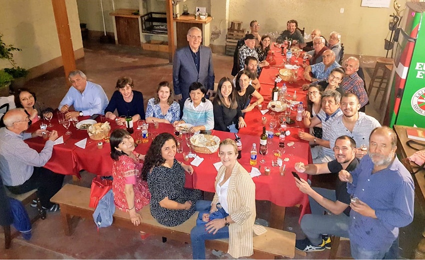 Cena de fin de año 2019 en el Centro Vasco de Lima