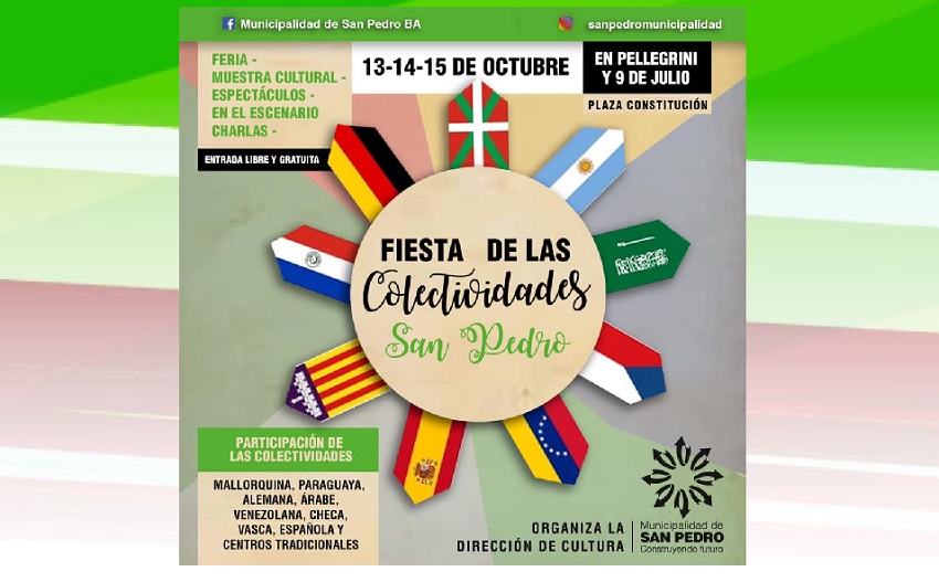 Fiesta Colectividades 2018 en San Pedro