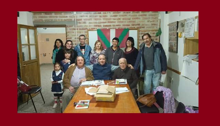 Board of directors of the Comahue Euskal Etxea