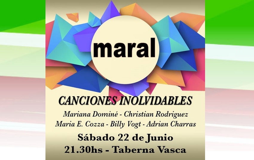 El concierto de Maral en Arrecifes será el sábado 22 de junio