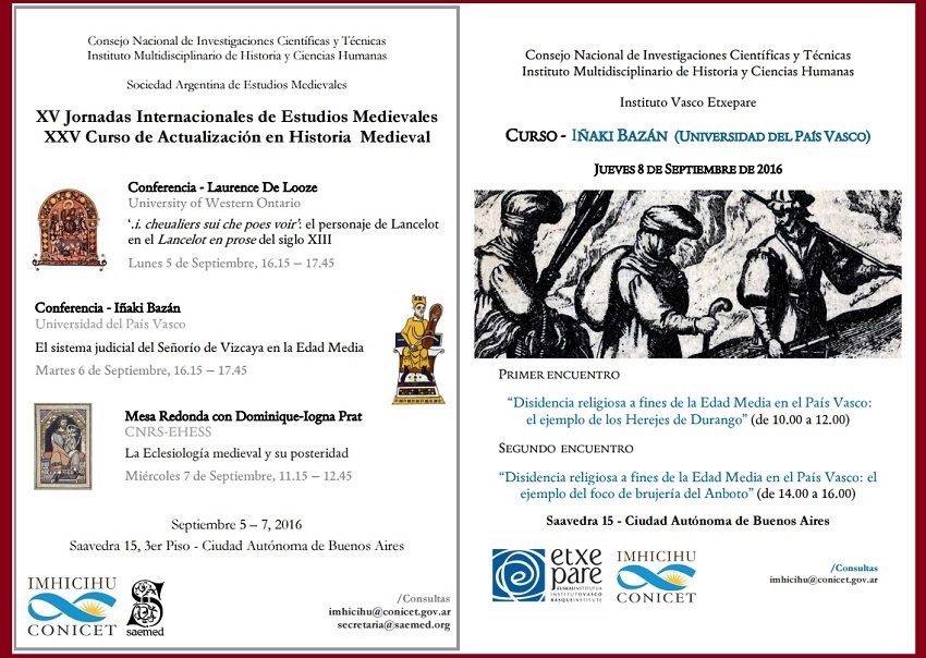 Promotional posters for the conference and course