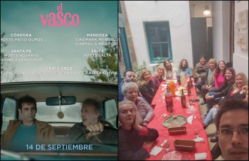 Los y las integrantes de la Asociación Vasca Gerora celebraron el pasado fin de semana el 13° aniversario y asistirán hoy al estreno de “El Vasco”, en la sala del Hoyts Patio Olmos en la ciudad de Córdoba