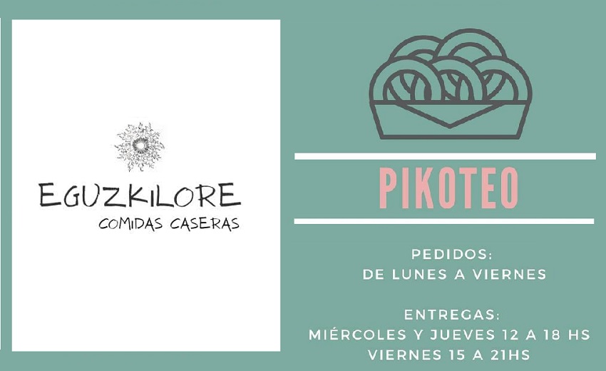 ‘Eguzkilore’ comidas para llevar