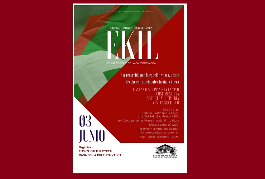 Afiche del espectáculo Ekil