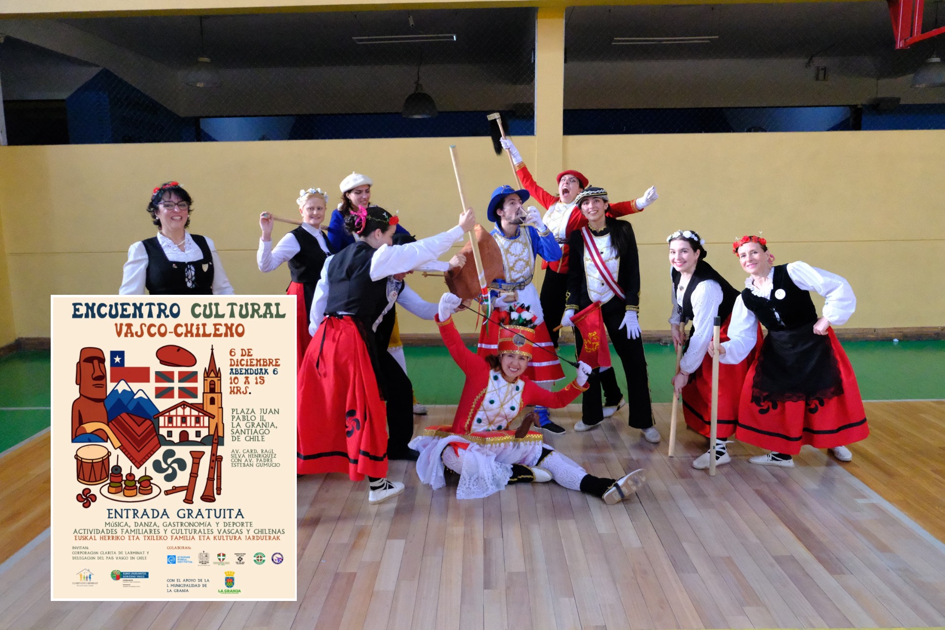 Abenduaren 6an egingo dute Txileko Santiagon, La Granja komunan, Euskal Txiletar Kultura Topaketa