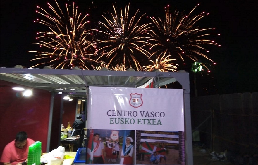 Eusko Etxearen standa San Juango 2020ko Eguzkiaren Festa Nazionalean