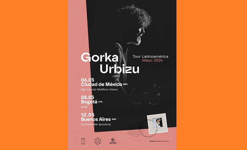 Gorka Urbizuren Latinoamerikako bira