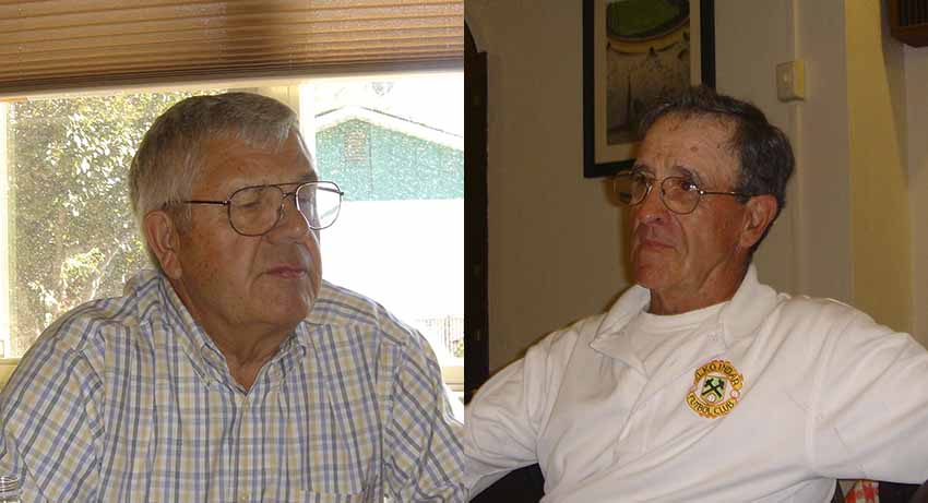 Jesus Lopategui and Ramon Zugazaga (photos Ondare Bizia)