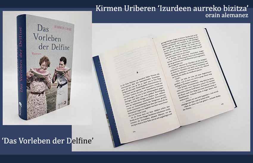 Kirmen Uribe edición en alemán de Izurdeen...