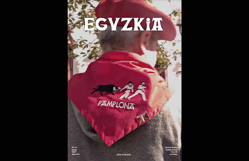 Número 14, correspondiente a junio, de esta segunda etapa de la revista Eguzkia de Euzko Etxea de La Plata