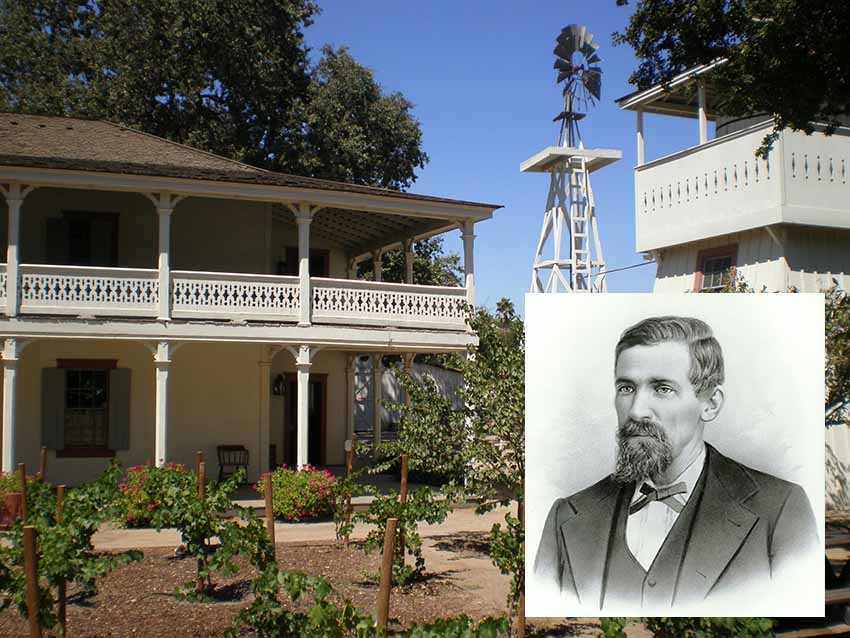 The Leonis Adobe Museum is located on what used to be the Miguel Leonis’ ranch (photo EuskalKultura.eus)