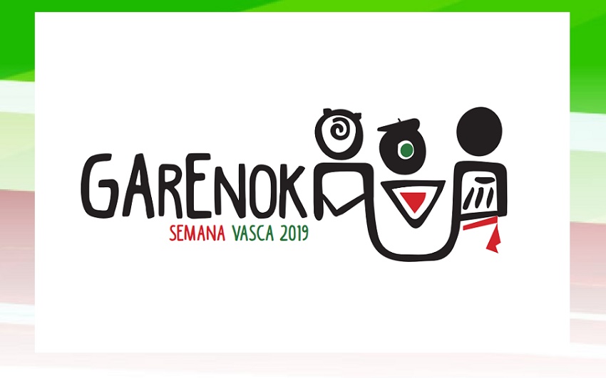 Logo of the 2019 Semana Vasca in Bahia Blanca, Argentina