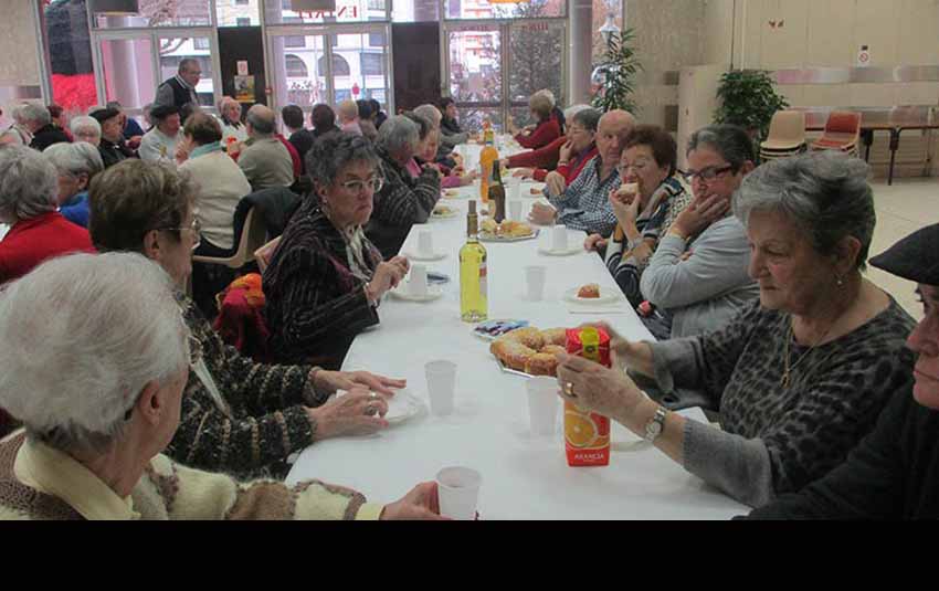 2020 marks the 27th year of the "L’Amicale des Basques de Bigorre” seen here, last year’s General Assembly lunch (photo Lurdesactu.fr)