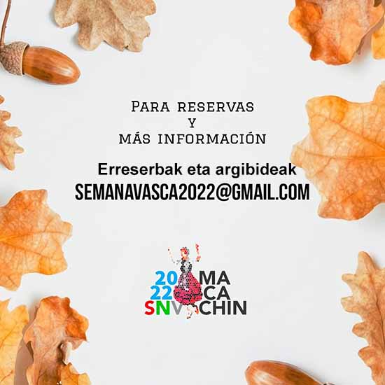 Macachin Basque Week 2022 contact