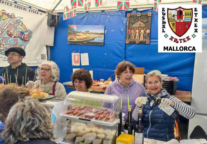 Tras la txozna que aportó al Día de Les Illes Balears, Euskal Etxea Artea de Mallorca celebrará este 15, 16 y 17 de marzo la Korrika 23